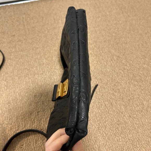 Marc by Marc Jacobs Dreamy Letter Embossed Crossbody Bag - Black leather - Picture 4 of 16